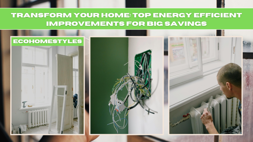 Energy Efficient Improvements