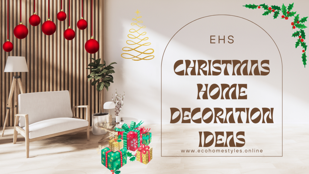 5 easy christmas home decoration ideas